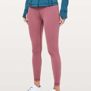 Lululemon Wunder Under Hi-Rise 7/8 Tight *Full-On Luxtreme 25" Size 4